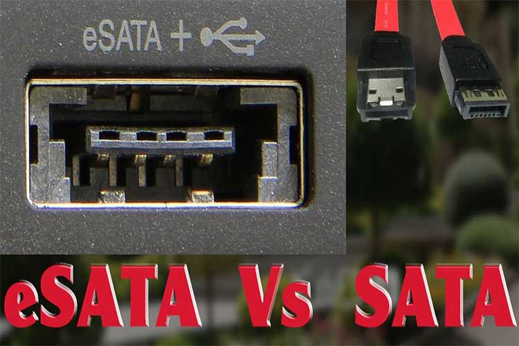 کاربرد پورت SATA و ESATA در دوربین مدار بسته